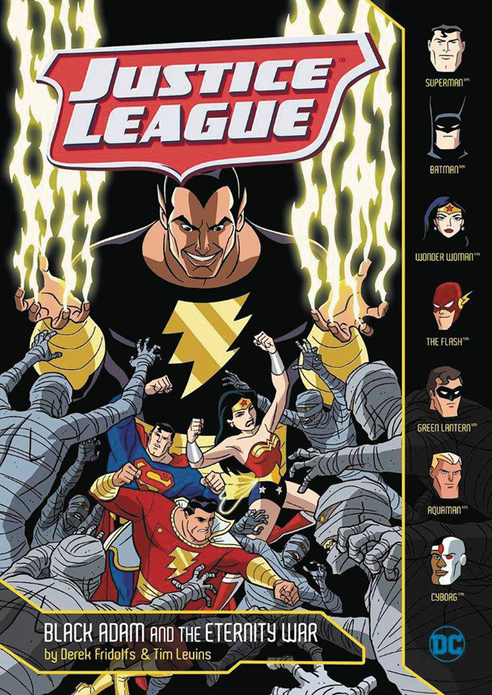 Image: Justice League: Black Adam and the Eternity War SC  - Capstone Press