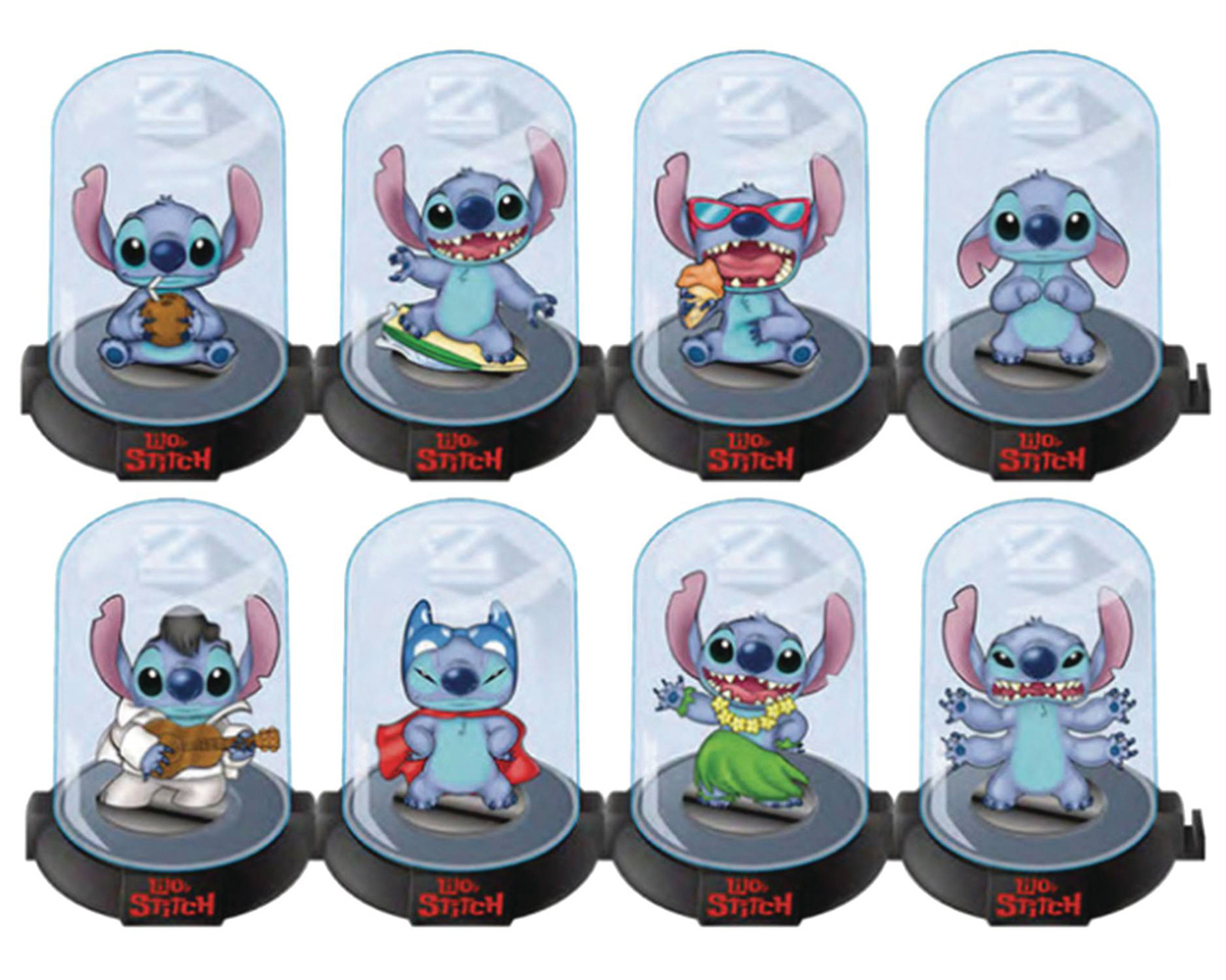 Disney Lilo and Stitch Domez 24Piece Blind Mystery Box Display Westfield Comics