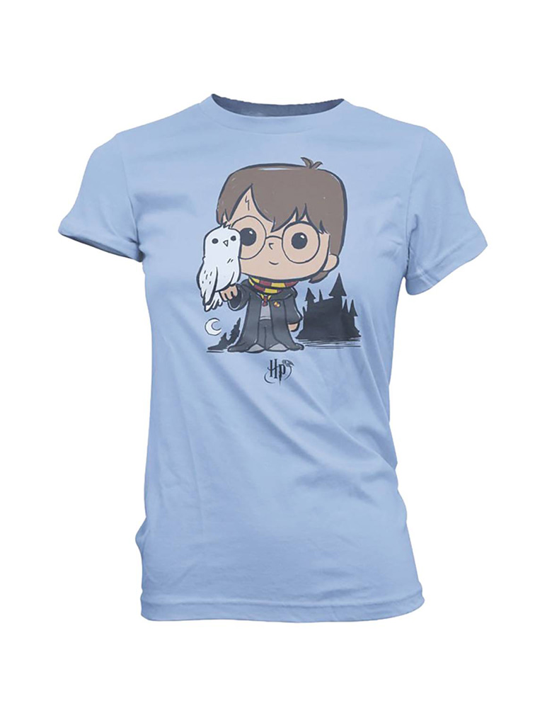 Image: Super Cute Tees - Harry Potter T-Shirt: Owl  (S) - Funko