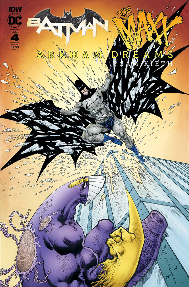 Image: Batman / The Maxx: Arkham Dreams #4 (cover A)  [2019] - IDW Publishing