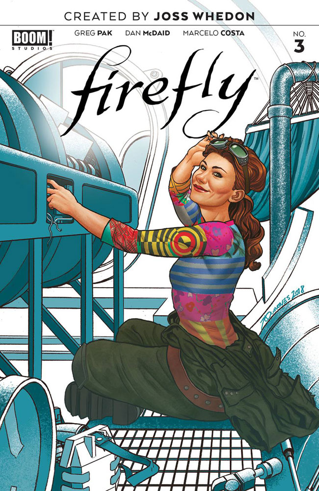 Image: Firefly #3 (Preorder cover - Quinones) - Boom! Studios