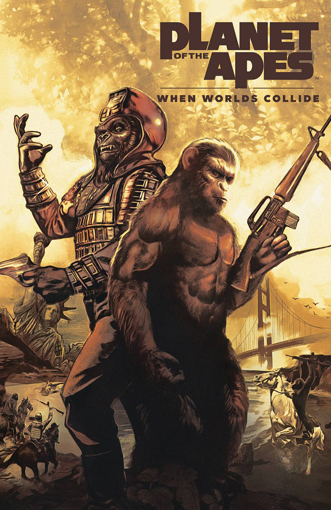 Image: Planet of the Apes: When Worlds Collide SC  - Boom! Studios