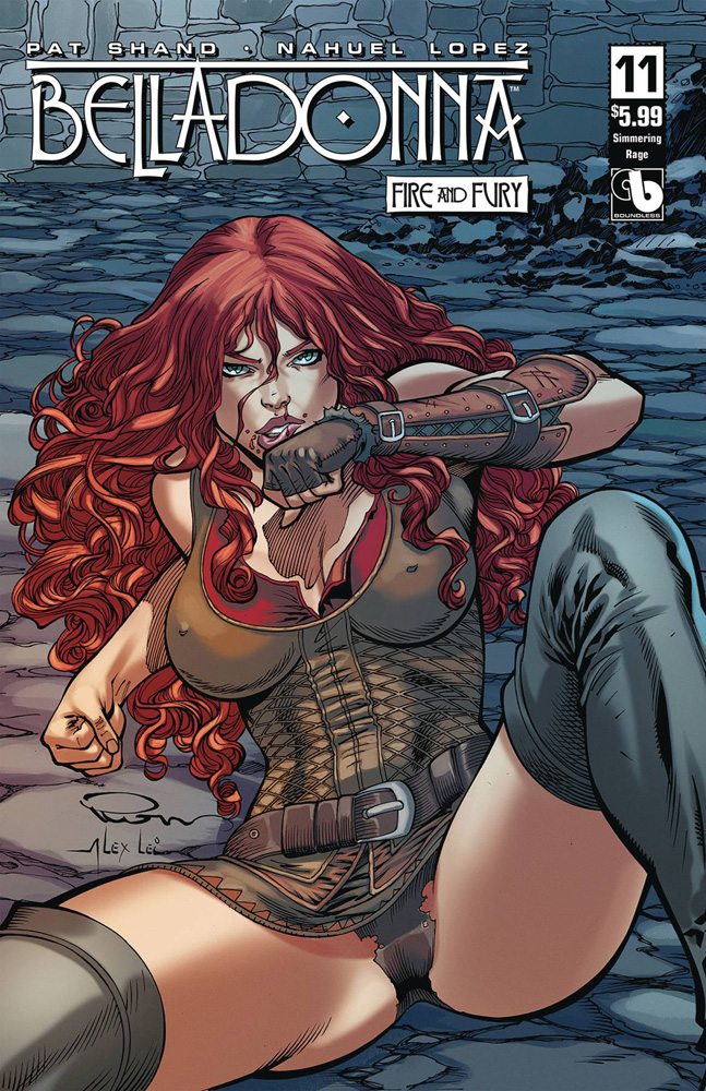 Image: Belladonna: Fire & Fury #11 (variant cover - Simmering Rage) - Boundless Comics