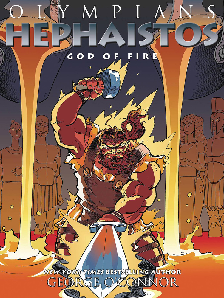 Image: Olympians Vol. 11: Hephaistos God of Fire GN HC  - First Second (:01)