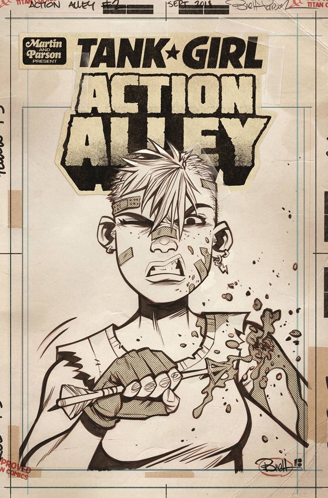 Image: Tank Girl #2: Action Alley #2 (cover C) - Titan Comics