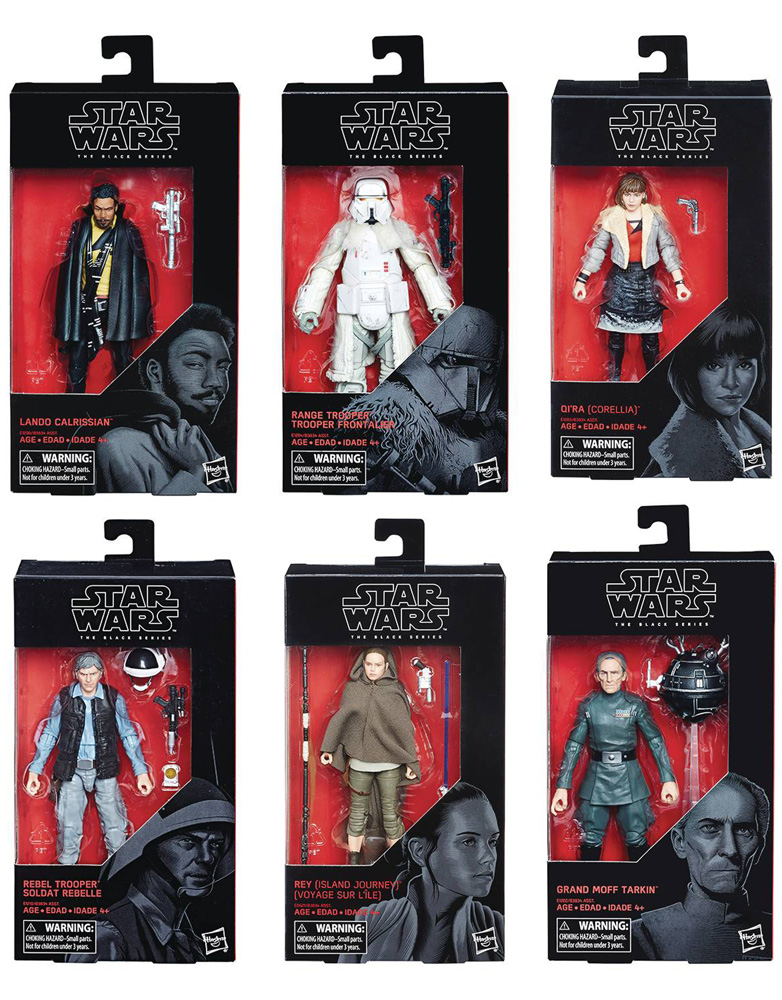 Star Wars Black Series 6Inch Action Figure Set 201804 (8) Westfield Comics