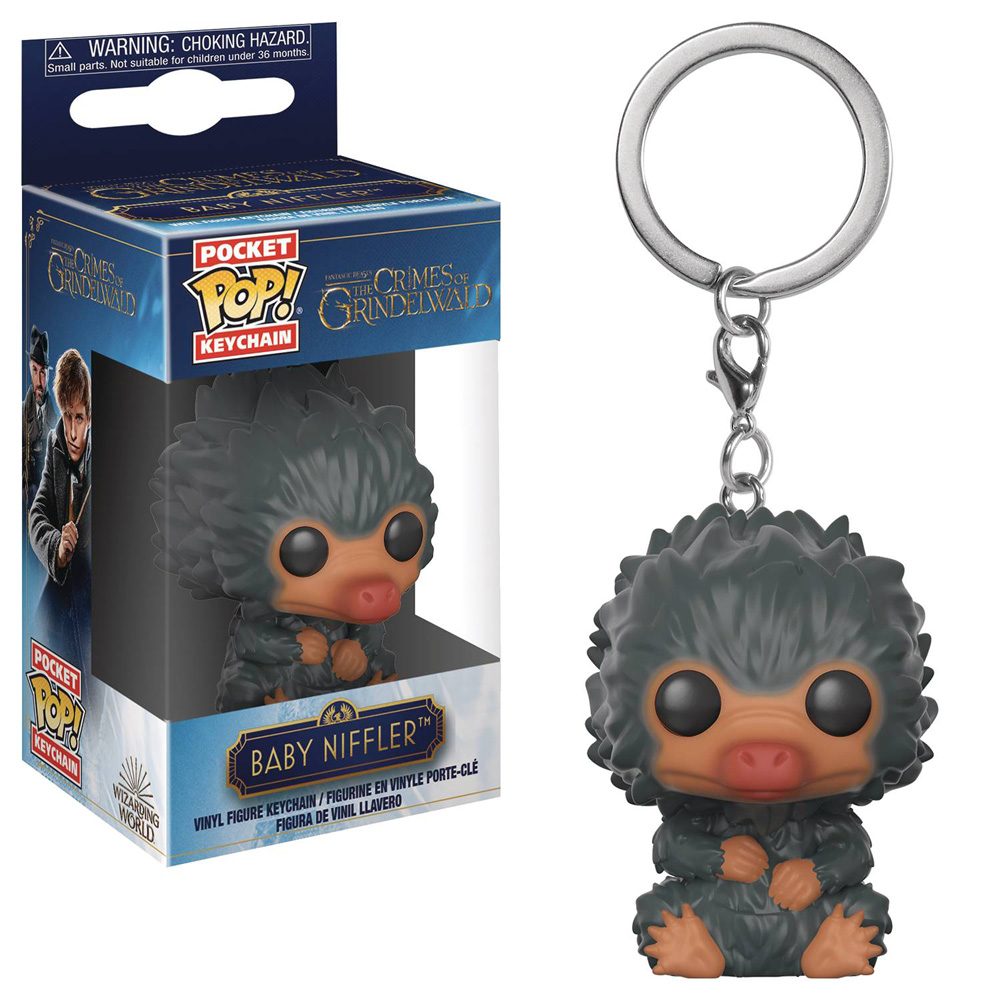 Image: Pocket Pop! Fantastic Beasts 2 Figure Keychain: Baby Niffler 4  - Funko