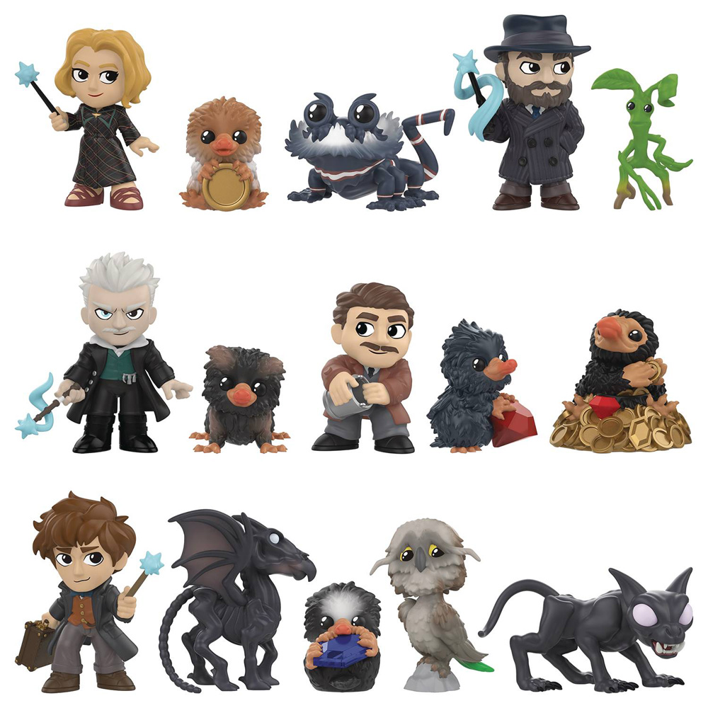 Image: Mystery Minis Fantastic Beasts 2 12-Piece Blind Mystery Box Display  - Funko