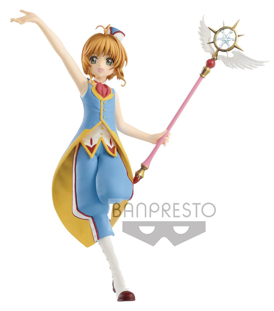 Image: Cardcaptor Sakura Clear Card Figure: EXQ Sakura Kinomoto  - Banpresto