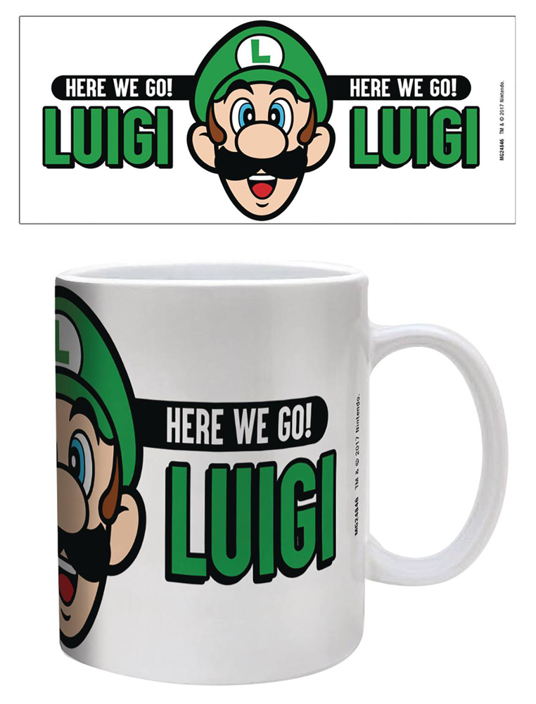 Image: Super Mario Mug: Here We Go! - Luigi  - Pyramid America, Lp