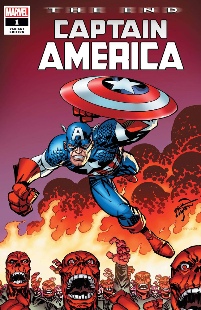 Image: Captain America: The End #1 (variant cover - Larsen)  [2020] - Marvel Comics