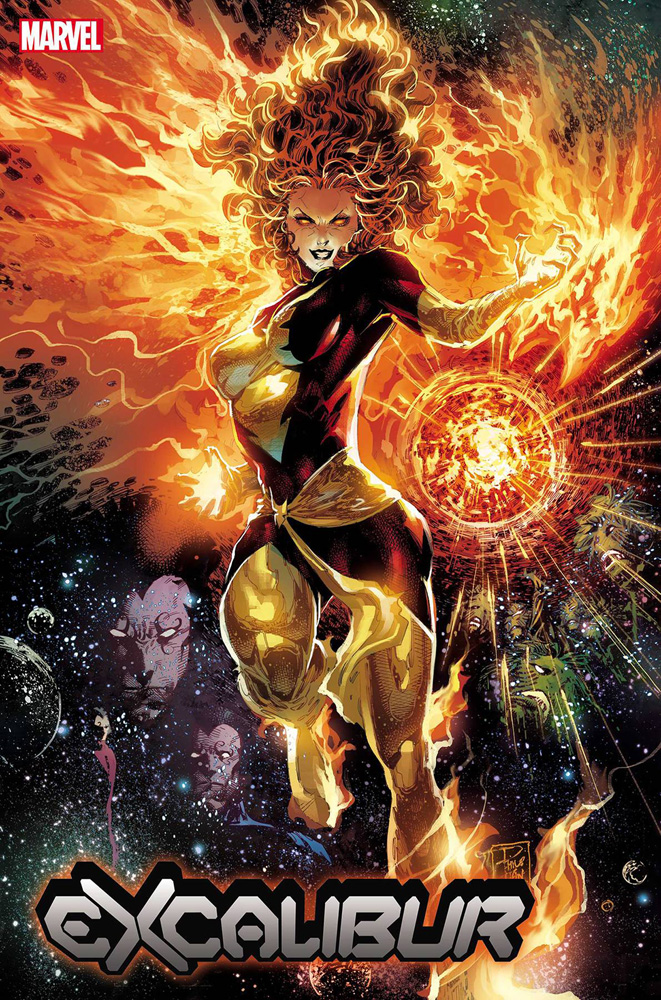 Image: Excalibur #5 (DX) (incentive Dark Phoenix 40th cover - Tan)  [2020] - Marvel Comics