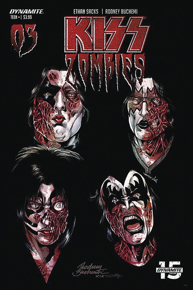 Image: Kiss: Zombies #3 (cover C - Buchemi) - Dynamite