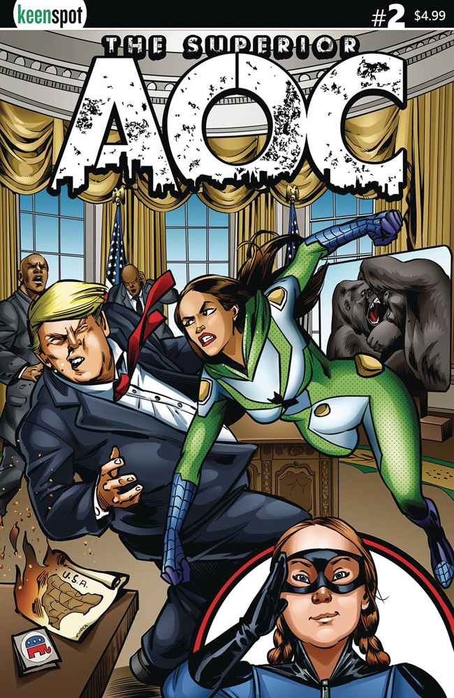 Image: Superior AOC #2 (cover C - Cucca) - Keenspot Entertainment