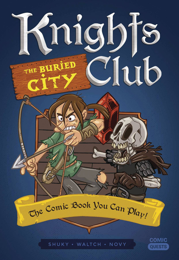 Image: Comic Quests: Buried City  - Quirk Books