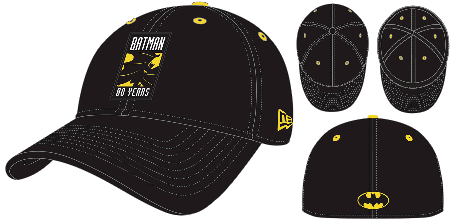 batman flexfit hat