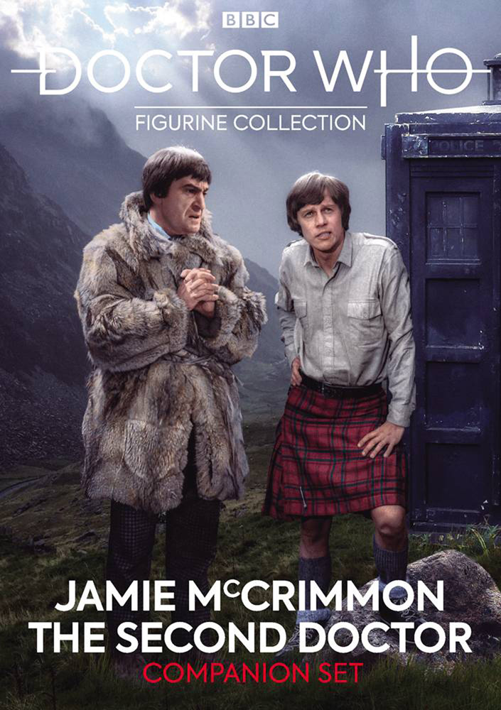 Image: Doctor Who Figurine Collection Companion Set: Jamie McCrimmon & Second Doctor  - Eaglemoss Publications Ltd