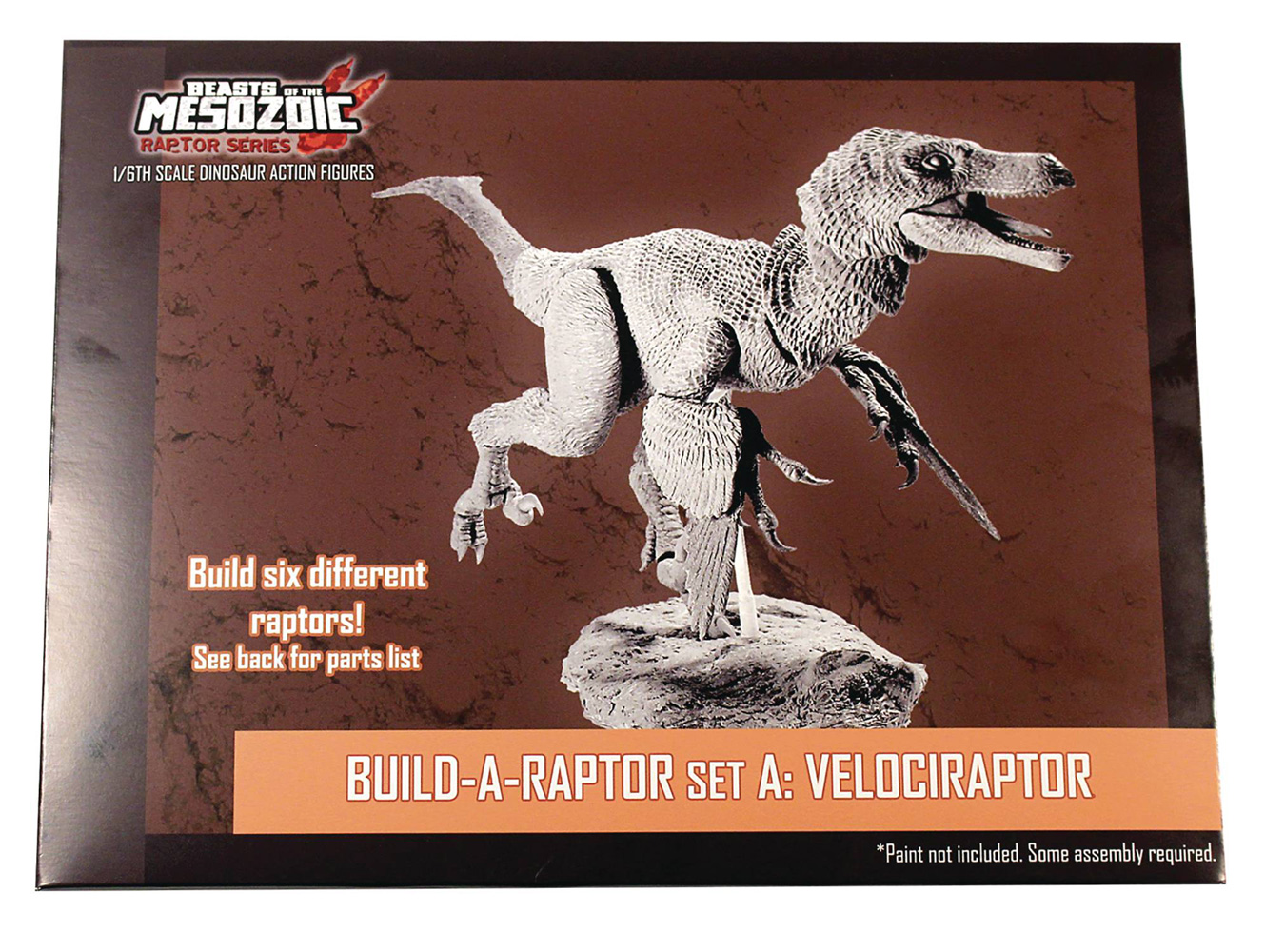Image: Beasts of Mesozoic Raptor Series Build-A-Raptor Action Figure: Set A  (1/6 scale) - Creative Beast Studio LLC