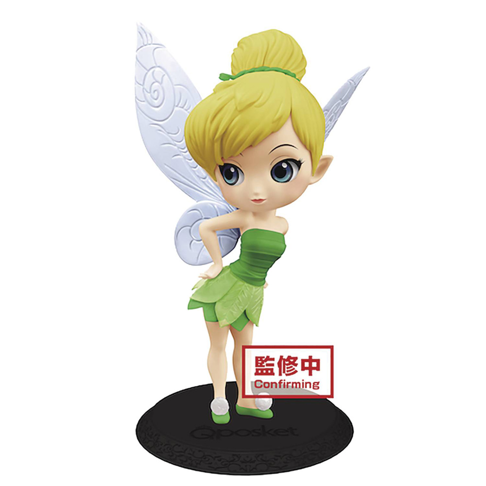 Image: Disney Q-Posket Figure: Tinker Bell V1  - Banpresto