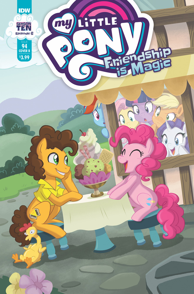 Image: My Little Pony: Friendship Is Magic #94 (cover B - Brianna Garcia) - IDW Publishing