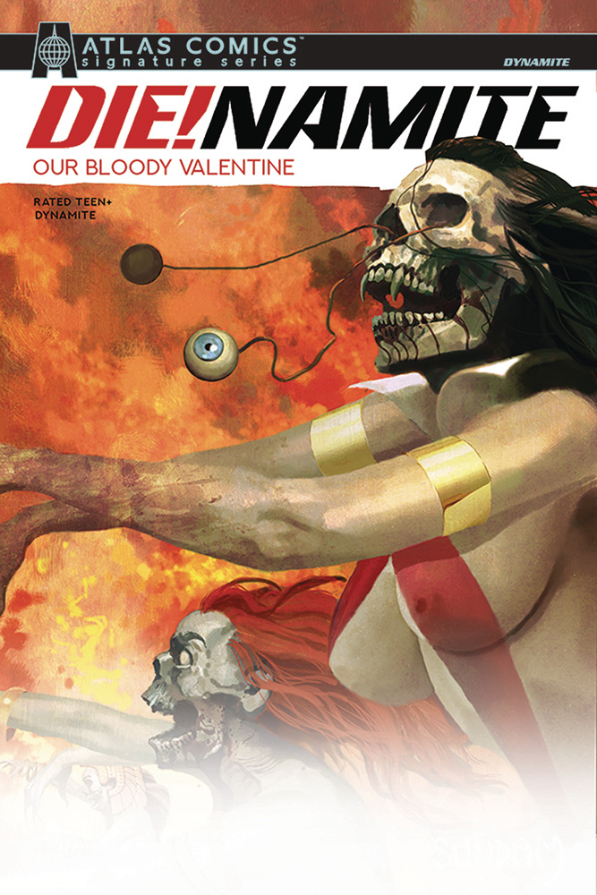 Image: Die!namite Valentine's Special: Our Bloody Valentine  (variant Atlas signed edition - Lente) - Dynamite