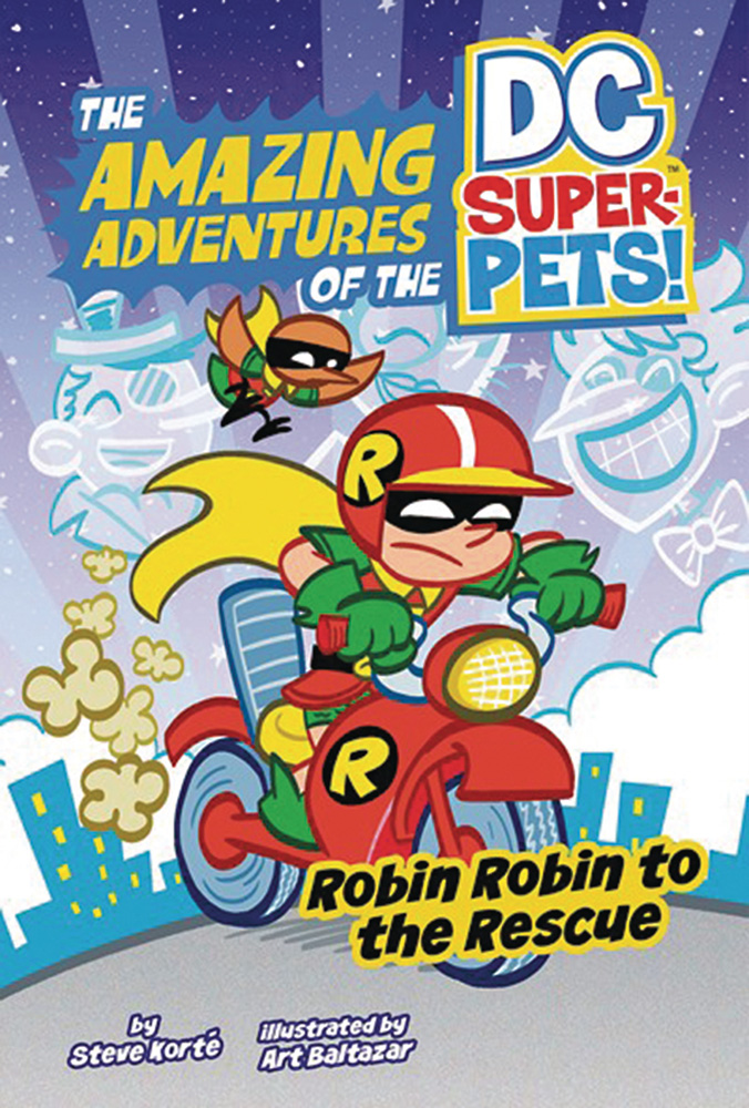 Image: Amazing Adventures of the DC Super Pets: Robin Robin to the Rescue SC  - Capstone - Picture Window Book