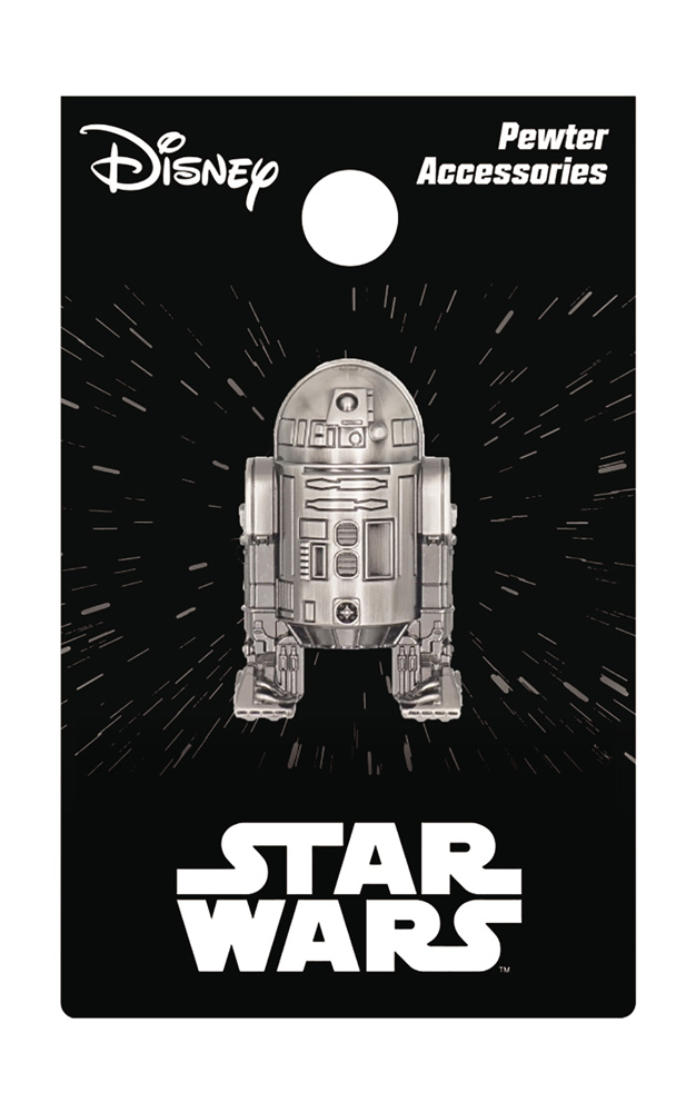 Image: Star Wars Pewter Lapel Pin: R2-D2  - Monogram Products