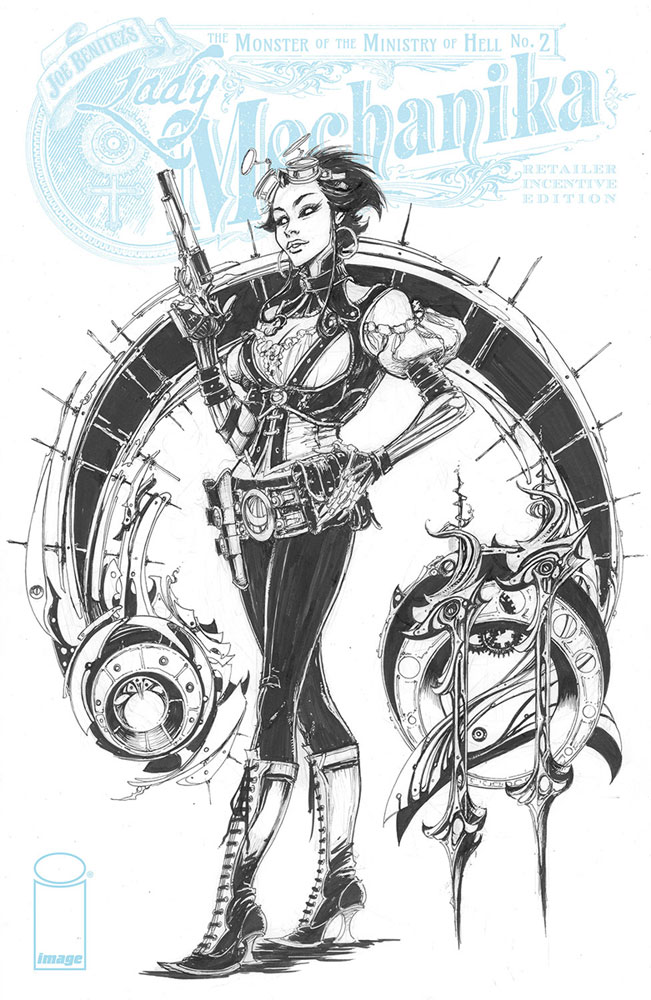 Image: Lady Mechanika: The Monster of the Ministry of Hell #2 (cover C incentive 1:10)  [2022] - Image Comics