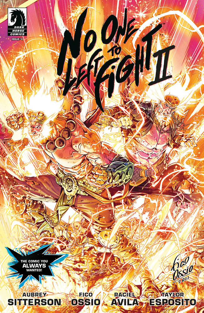 Image: No One Left to Fight II #4 (cover B - Ossio) - Dark Horse Comics