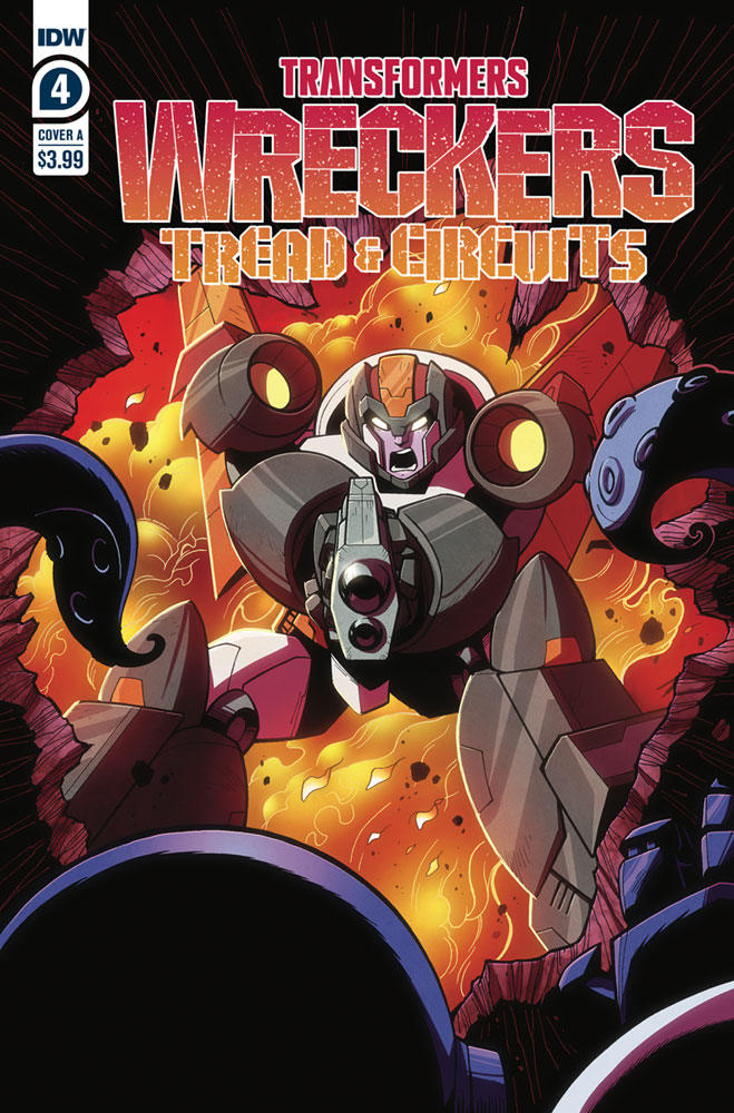 Image: Transformers: Wreckers, Tread & Circuits #4 (cover A - Lawrence) - Idw Publishing