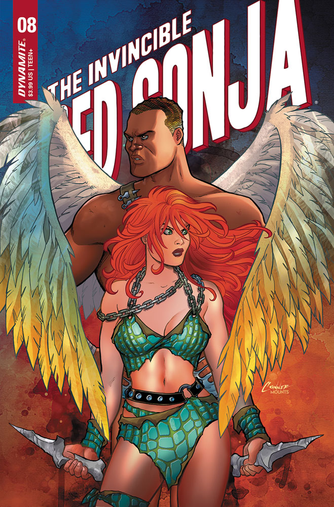 Image: Invincible Red Sonja #8 (cover A - Conner)  [2022] - Dynamite