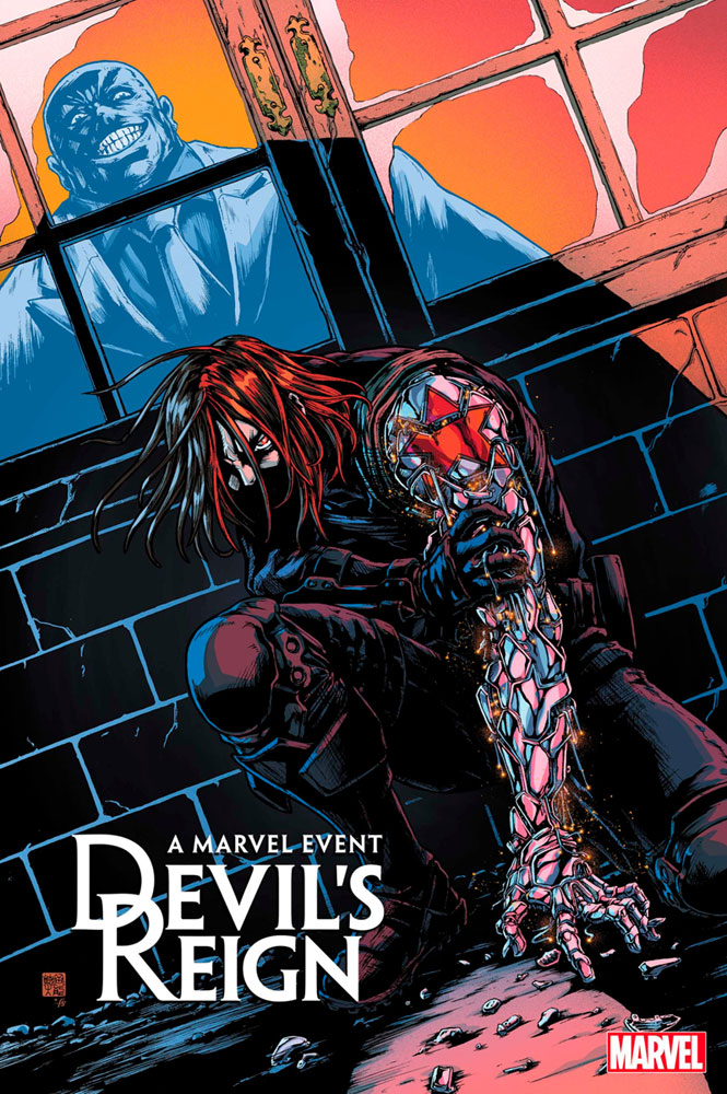 Image: Devil's Reign: Winter Soldier #1 (variant cover - Takashi Okazaki)  [2022] - Marvel Comics