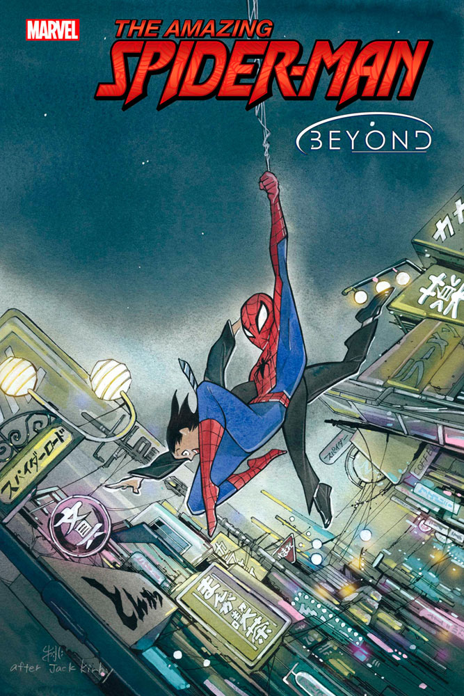 Image: Amazing Spider-Man #85 (variant homage cover - Peach Momoko)  [2022] - Marvel Comics