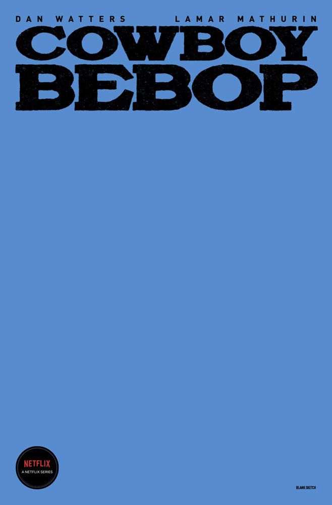 Image: Cowboy Bebop #2 (cover D - Color blank sketch) - Titan Comics