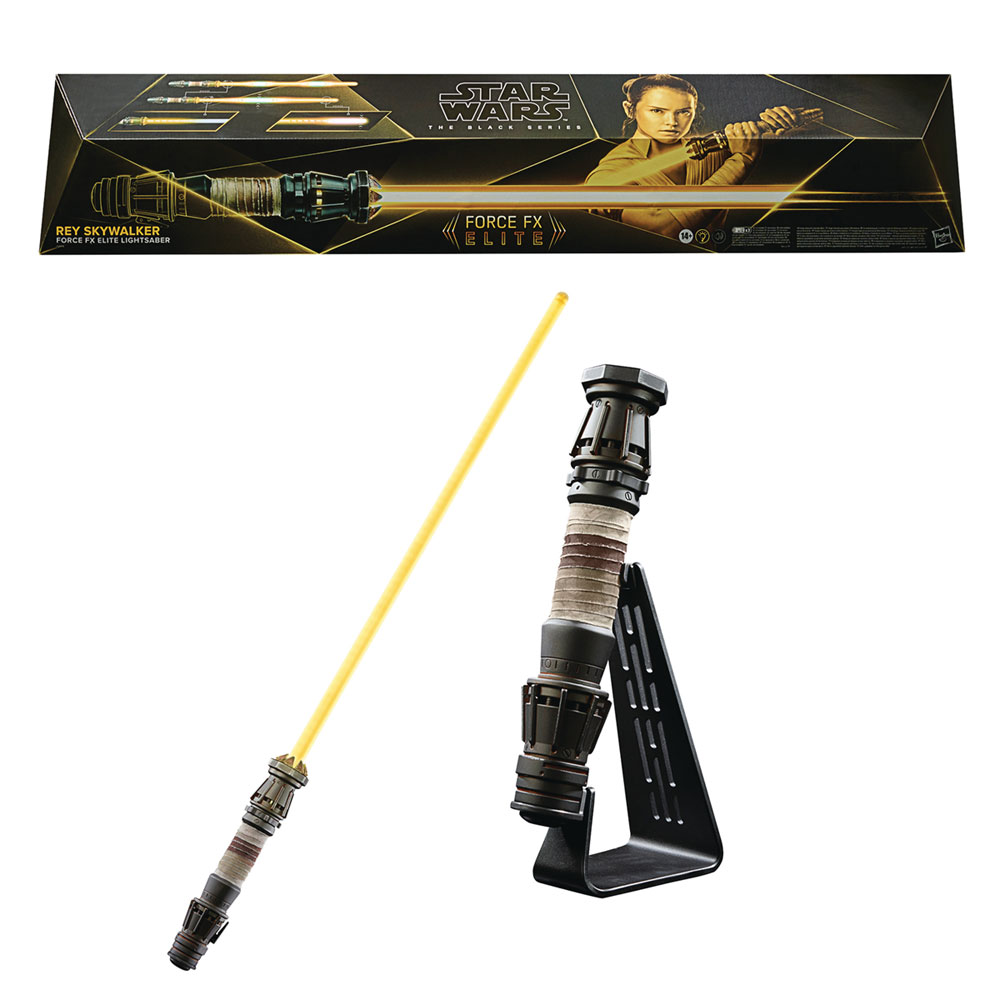 toy yellow lightsaber