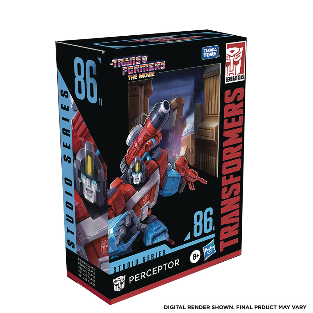 Image: Transformers Gen Studio Series deluxe 86 Perceptor Action Figure Case  - Hasbro Toy Group
