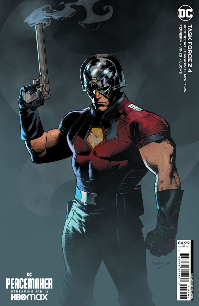 Image: Task Force Z #4 (variant card stock Peacemaker cover - Dan Mora)  [2022] - DC Comics