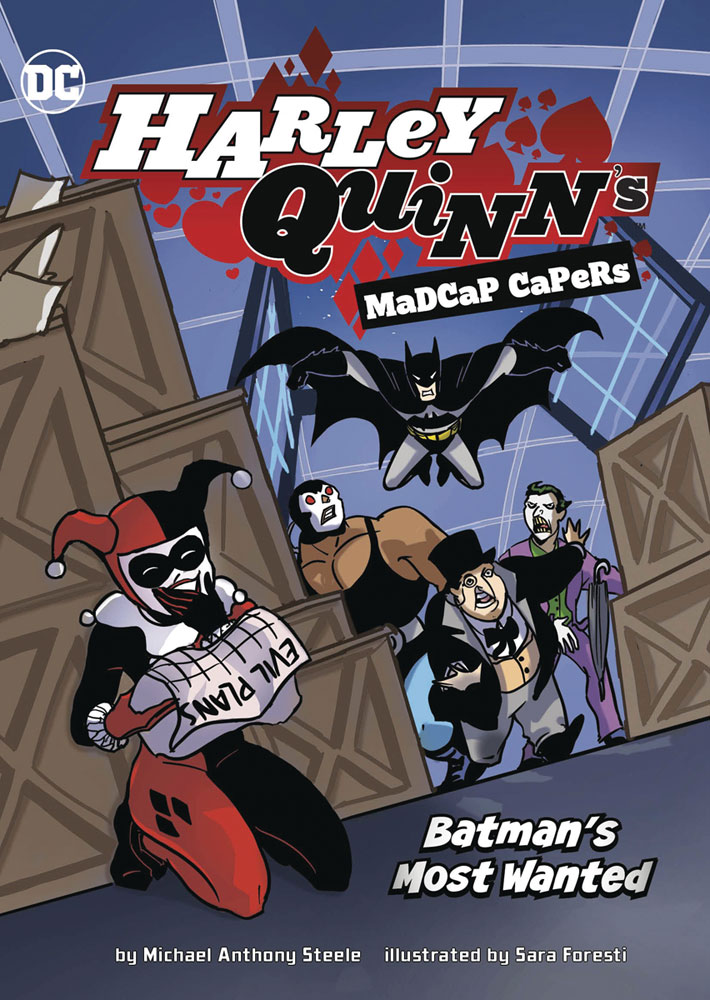 Image: Harley Quinn's Madcap Capers: Batman's Most Wanted SC  - Stone Arch Books