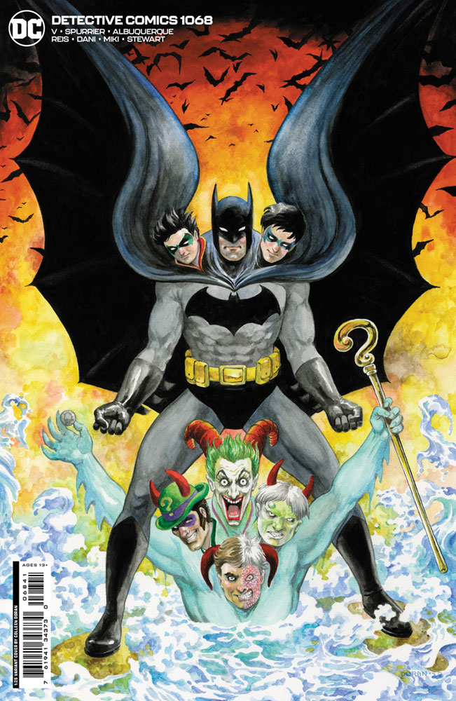 Image: Detective Comics #1068 (cover D incentive 1:25 cardstock - Colleen Doran)  [2023] - DC Comics