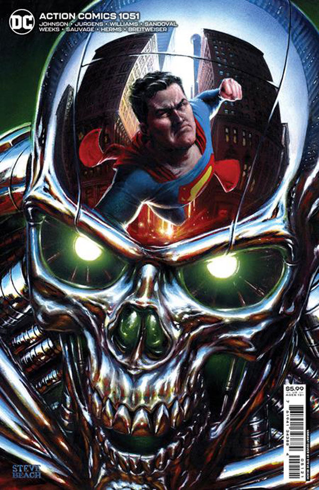 Image: Action Comics #1051 (cover B cardstock - Steve Beach) - DC Comics
