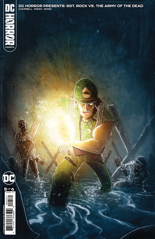 Image: DC Horror Presents: Sgt. Rock vs. The Army of the Dead #5 (cover C incentive 1:25 cardstock - Ben Templesmith)  [2023] - DC Comics