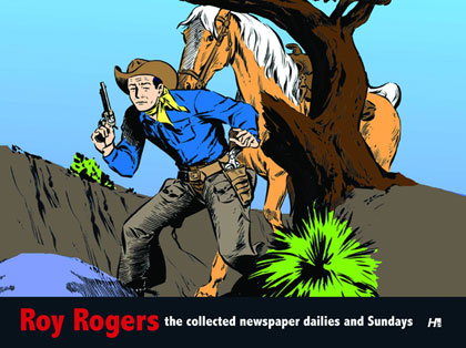 Image: Roy Rogers, King of the Cowboys: Collected Dailies & Sundays HC  - Hermes Press