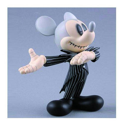Disney Vinyl Collectible Doll: Mickey Mouse as Jack Skellington