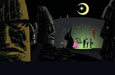 Image: Justice League Dark #37 (variant cover - Darwyn Cooke) - DC Comics