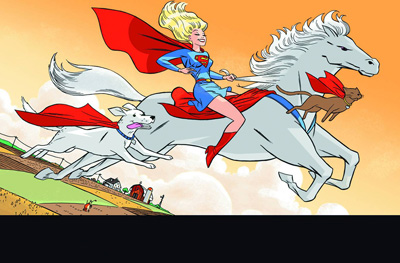 Image: Supergirl #37 (variant cover - Darwyn Cooke) - DC Comics