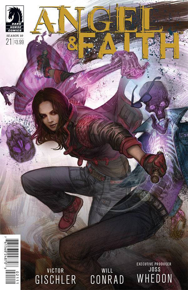 Image: Angel and Faith Season 10 #21 (regular cover) - Dark Horse Comics
