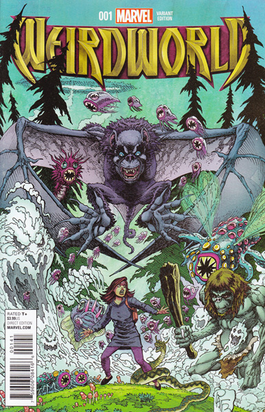 Image: Weirdworld #1 (Broderick Classic variant cover - 00141) - Marvel Comics