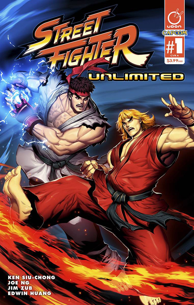 Image: Street Fighter Unlimited #1 (cover A - Genzoman) - Udon Entertainment Inc