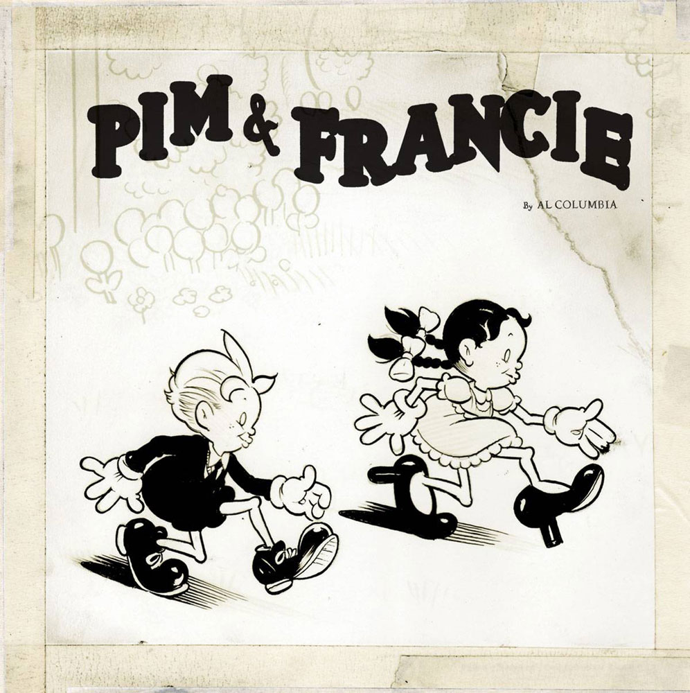 Image: Pim & Francie: The Golden Bear Days HC  (current printing) - Fantagraphics Books