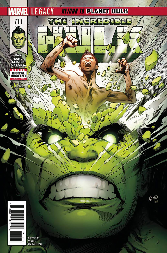 Image: Incredible Hulk #711 (Legacy)  [2017] - Marvel Comics